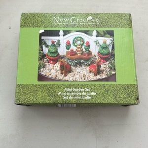 New Creative Mini Garden Set Outdoor Christmas